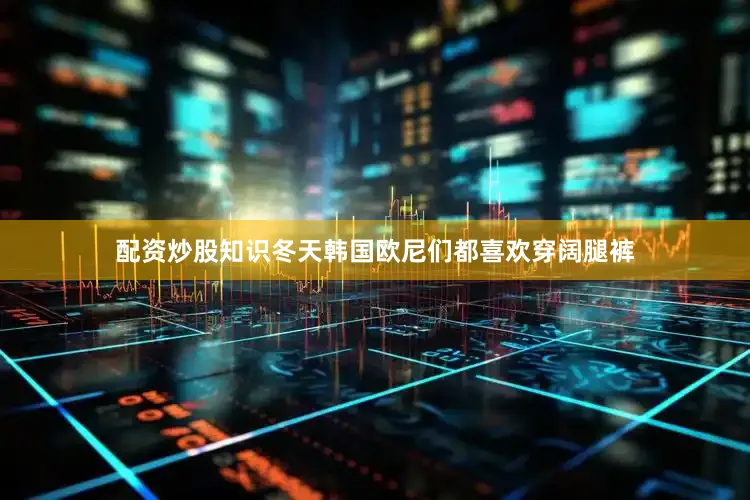 配资炒股知识冬天韩国欧尼们都喜欢穿阔腿裤
